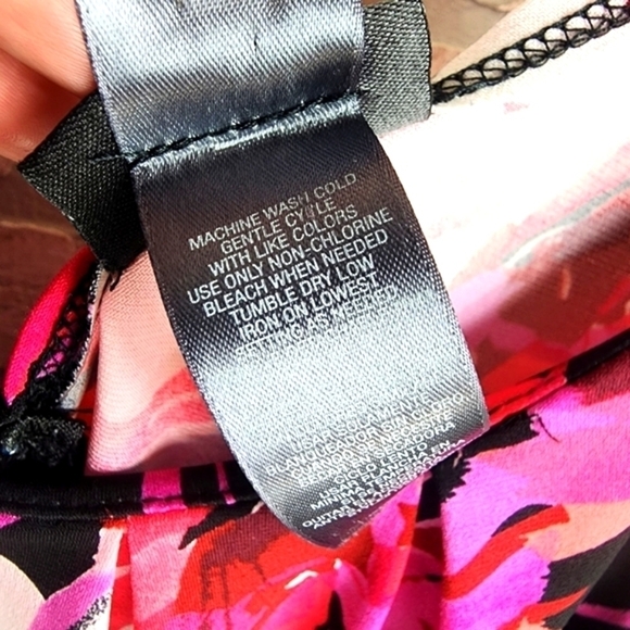 BISOU BISOU Floral Sleeveless Dress Size 12 - Picture 8 of 10